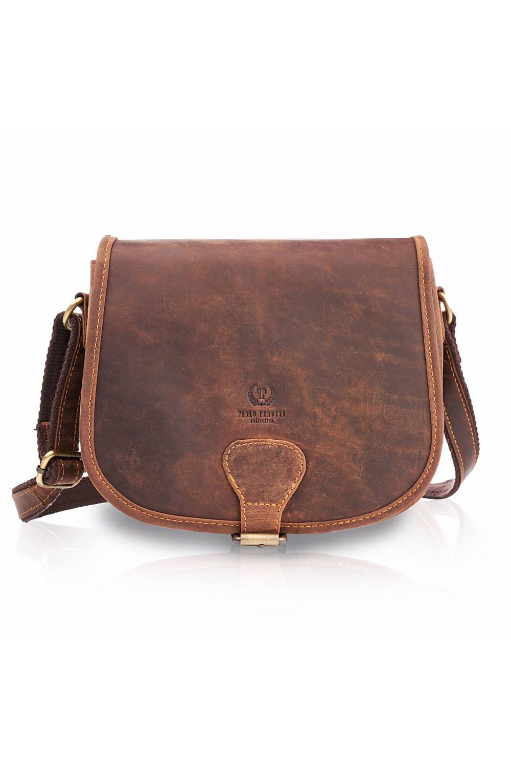 Natural leather bag model 173195 Galanter - Lojahub